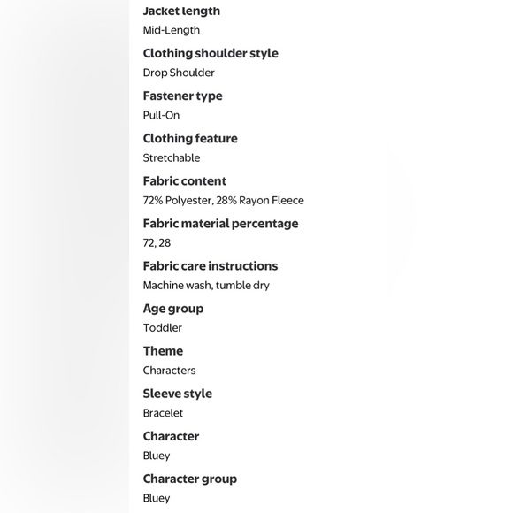 Bluey Toddler Boys 2PC Hoodie Jogger Set 5T Fleece Outfit Cartoon! NWT! - Picture 8 of 15